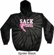 Sack Breast Cancer Tie Dye Hoodie