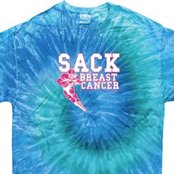 Sack Breast Cancer Tie Dye Shirt