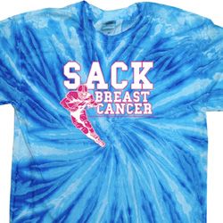 Sack Breast Cancer Twist Tie Dye Shirt