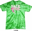 Sack Breast Cancer Twist Tie Dye Shirt