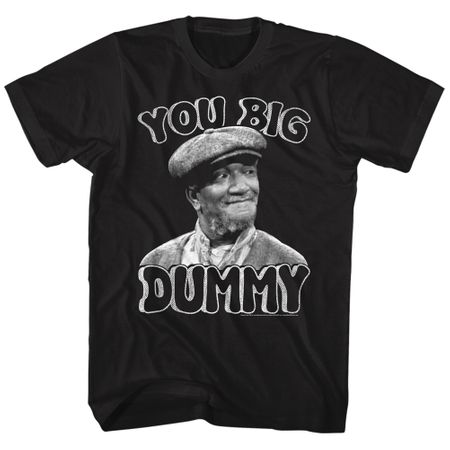Sanford & Son Shirt Big Dummy Black T-Shirt