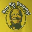 Sanford & Son Shirt Vintage Dummy Adult Yellow Tee T-Shirt