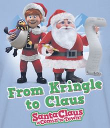 Santa Clause Is Coming To Town From Kringle Shirts