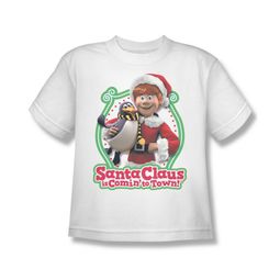Santa Clause Shirt Kids Penguin Pal White T-Shirt