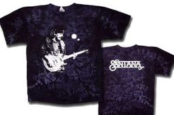 Santana T-shirt - Guitar Solo Classic Rock Tee
