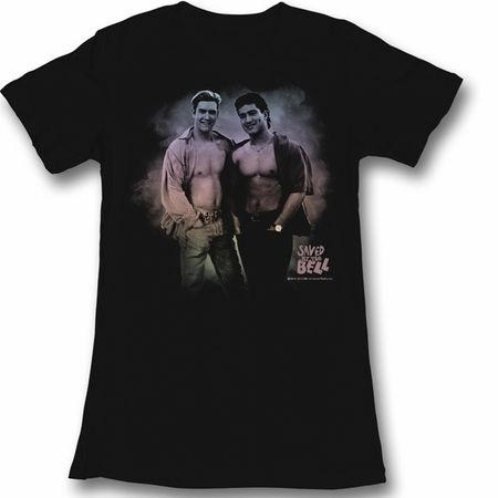 Saved By The Bell Juniors Shirt Dreams Black Tee T-Shirt