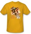 Saved By The Bell Shirt It's All Right Adult Gold Tee T-Shirt