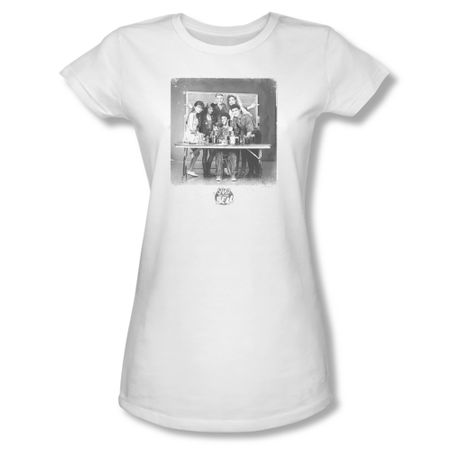 Saved By The Bell Shirt Juniors Class Photo White T-Shirt