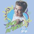 Saved By The Bell Shirt Zack Attack Adult Light Blue Tee T-Shirt