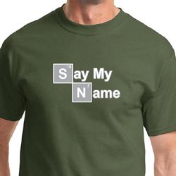Say My Name Mens Shirts
