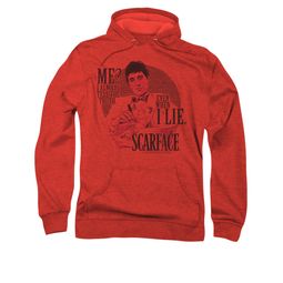 Scarface Hoodie Sweatshirt Truth Red Adult Hoody Sweat Shirt