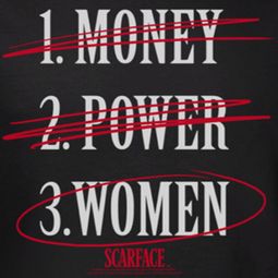 Scarface Money Power Women Shirts