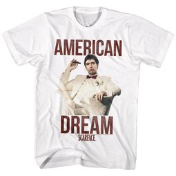 Scarface Shirt American Dream White T-Shirt