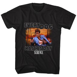 Scarface Shirt Every Dog Has His Day Black T-Shirt