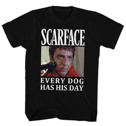 Scarface Shirt His Day Black T-Shirt