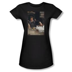 Scarface Shirt Juniors Sit Back Black Tee T-Shirt Scarface Shirt Juniors Sit Back Black Tee T-Shirt