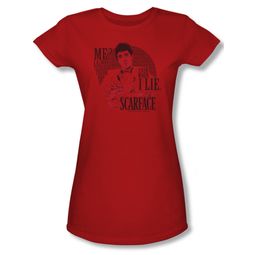 Scarface Shirt Juniors Truth Red Tee T-Shirt