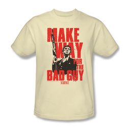 Scarface Shirt Make Way Adult Cream Tee T-Shirt