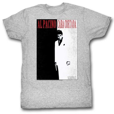 Scarface Shirt Movie Poster Athletic Heather T-Shirt