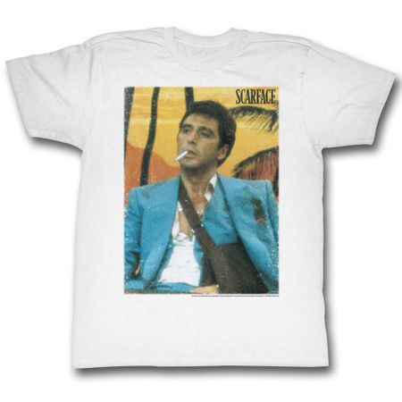 Scarface Shirt Sling White T-Shirt