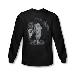 Scarface Shirt Smokey Scar Long Sleeve Black Tee T-Shirt