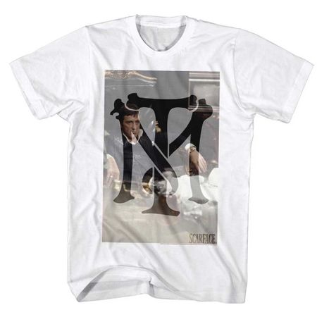 Scarface Shirt Symbol White T-Shirt