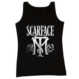 Scarface Shirt Tank Top Symbol Black Tanktop