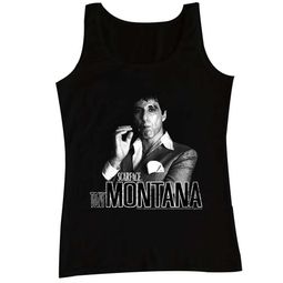 Scarface Shirt Tank Top Tony Montana Black Tanktop