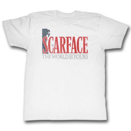 Scarface Shirt The World Is Yours White T-Shirt