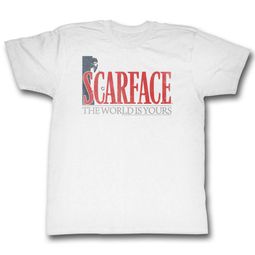 Scarface Shirt The World Is Yours White T-Shirt