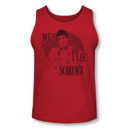 Scarface  Tank Top Truth Red Tanktop