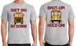 School Bus Driver Shirt Get In Sit Down Shut-Up Hold On Funny Tee