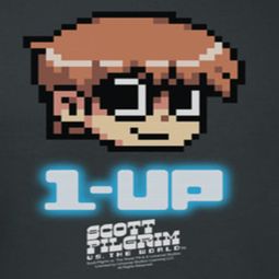 Scott Pilgrim Vs. The World 1 Up Shirts