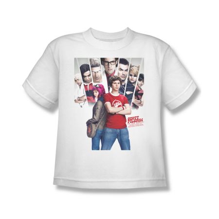 Scott Pilgrim Vs. The World Shirt Kids Pilgrim Poster White Youth Tee T-Shirt