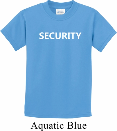 Security Guard Kids Shirt