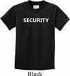Security Guard Kids Shirt