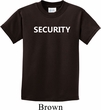 Security Guard Kids Shirt
