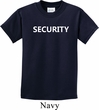 Security Guard Kids Shirt