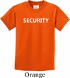 Security Guard Kids Shirt