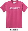 Security Guard Kids Shirt
