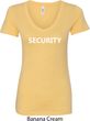 Security Guard Ladies V-Neck Shirt