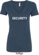 Security Guard Ladies V-Neck Shirt