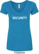 Security Guard Ladies V-Neck Shirt