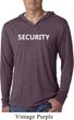 Security Guard Lightweight Hoodie Shirt