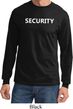Security Guard Long Sleeve Shirt