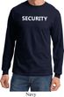 Security Guard Long Sleeve Shirt
