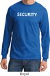 Security Guard Long Sleeve Shirt