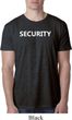 Security Guard Mens Burnout Shirt