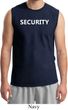 Security Guard Mens Muscle Shirt