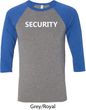 Security Guard Mens Raglan Shirt